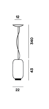 Foscarini Chouchin Reverse 2 Pendel - MyLight