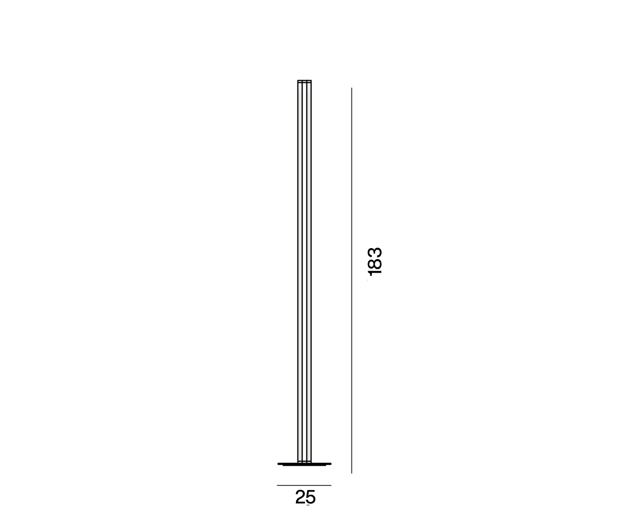 Foscarini Chiaroscura Terra / Boden