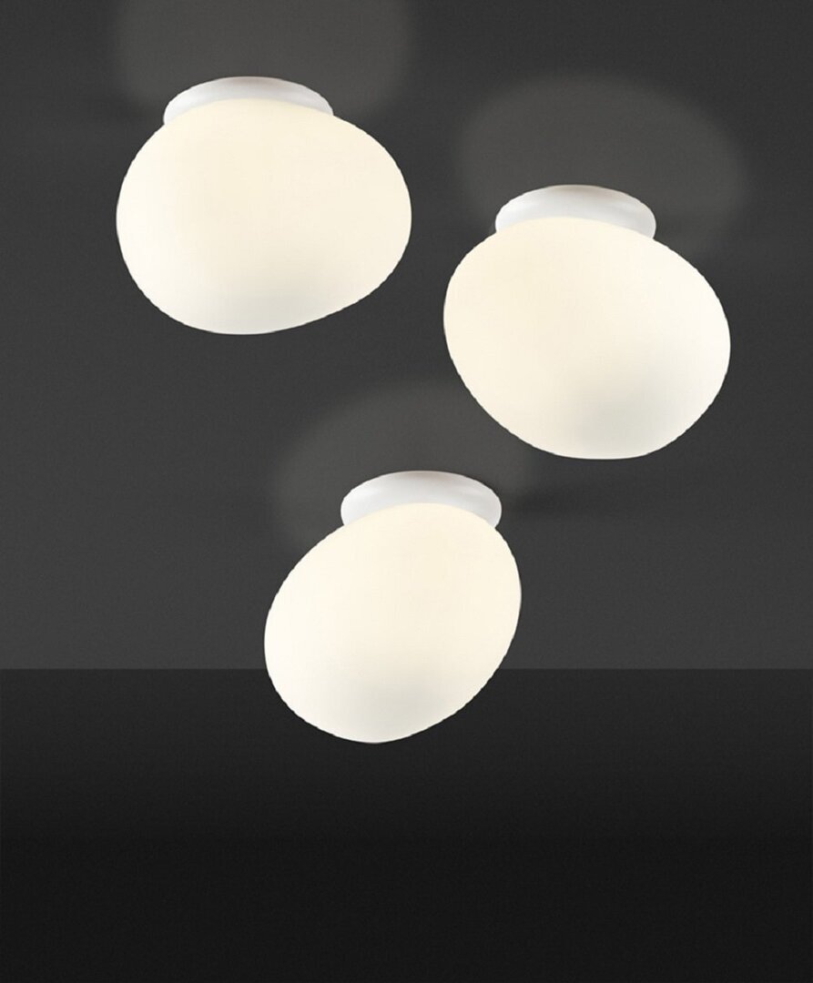 Foscarini Gregg semi Parete / Wandleuchte - Bianco