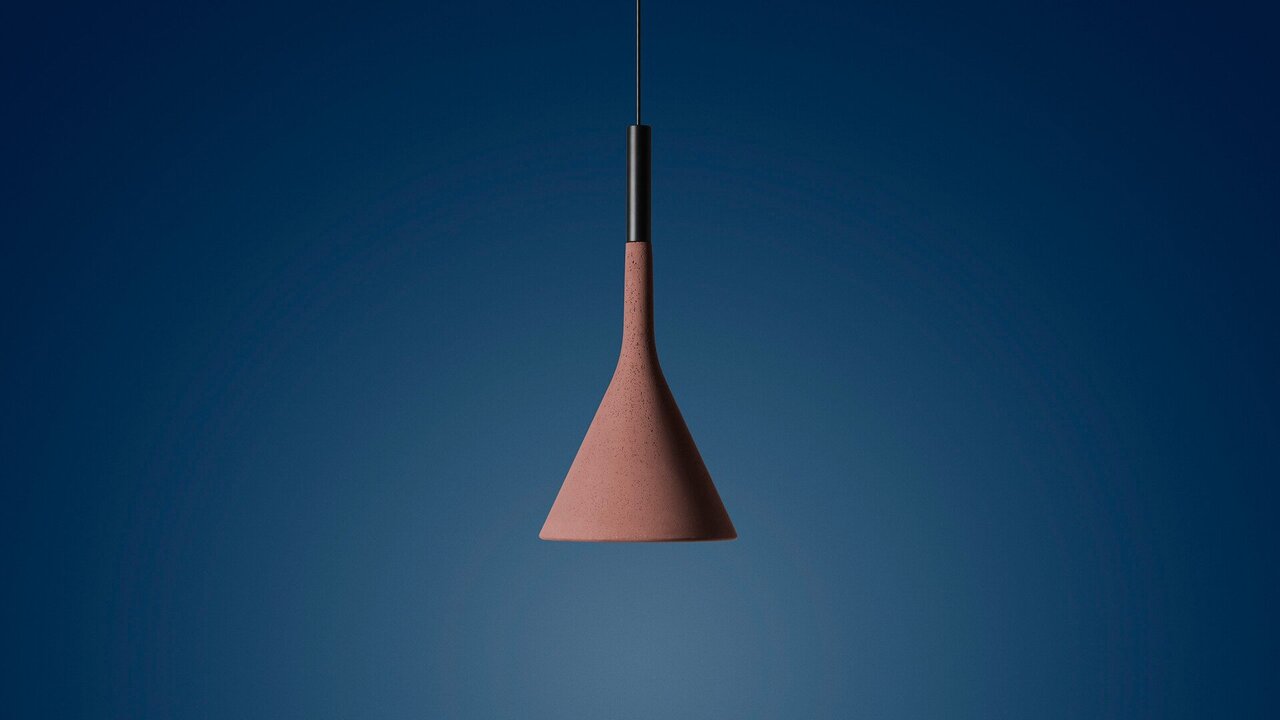 Foscarini Aplomb Outdoor Pendelleuchte - Rosso
