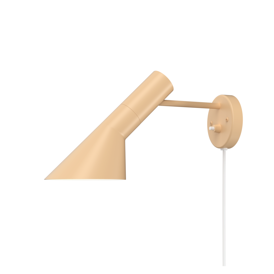 Louis Poulsen  'AJ' Wandleuchte mit Schalter von Louis Poulsen Warm Sand