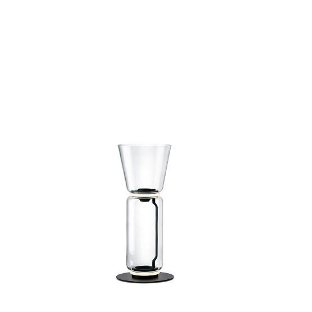 Flos Stehleuchte Noctambule Floor 1 High Cylinders Cone Small Base von Flos   Schwarz