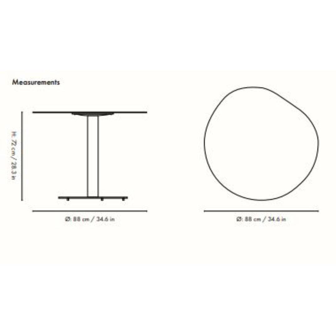 Ferm Living Pond Dining Table - Esstisch