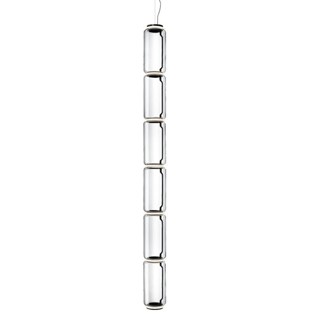 Flos Suspension Noctambule 6 High Cylinder von Flos  Schwarz