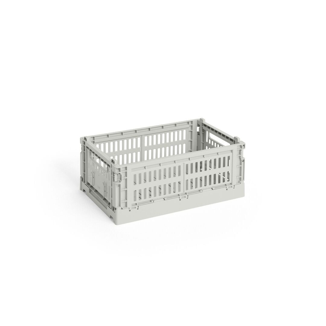 HAY Accessoires HAY Colour Crate S Grey, B: 17 cm / L: 26.5 cm / H: 10.5 cm 