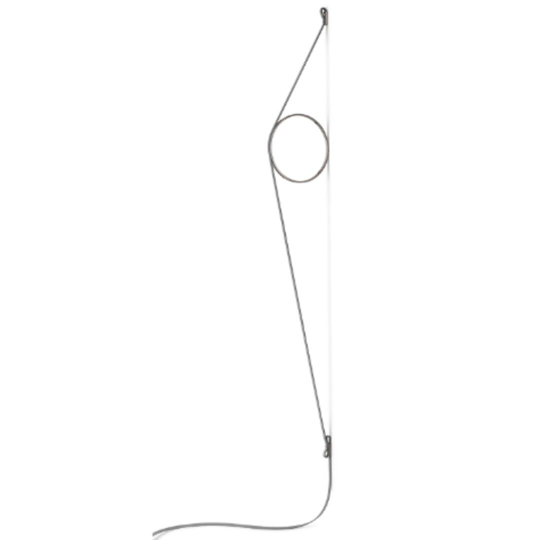 Flos Wandleuchte Wirering Grey von Flos  Hellrosa RAL 3015, Grey