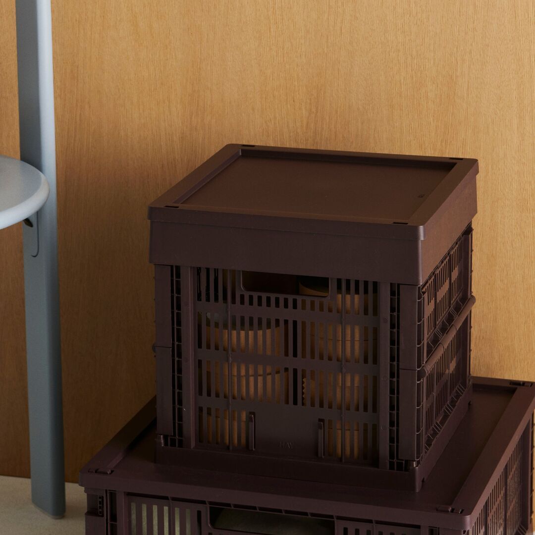 HAY Accessoires Colour Crate Lid Plastic Medium von Hay 