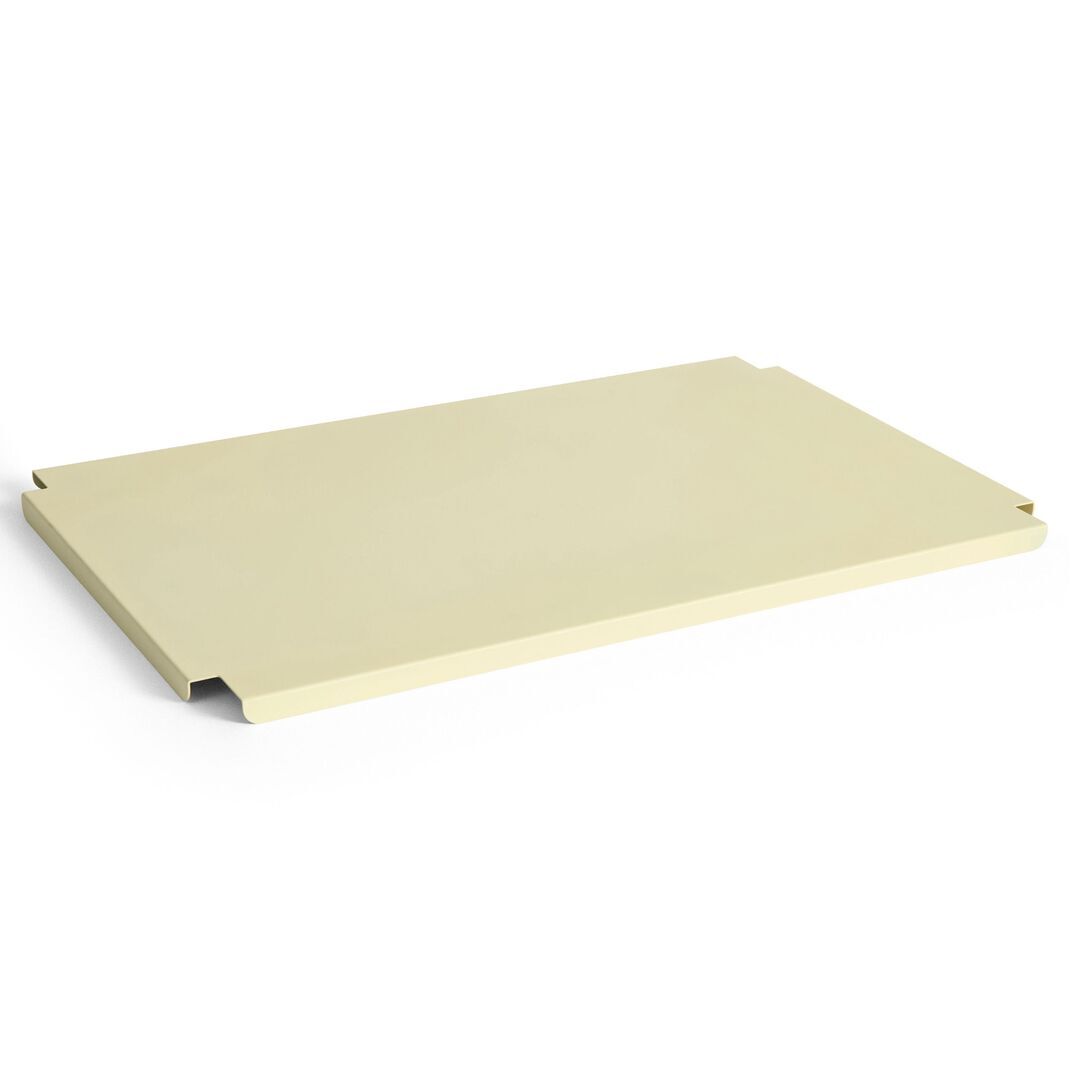 HAY Accessoires Colour Crate Lid Large Light yellow 