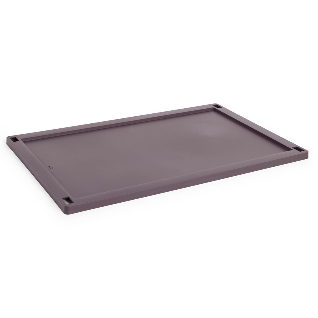 HAY Accessoires Colour Crate Lid Plastic Large von Hay Bordeaux