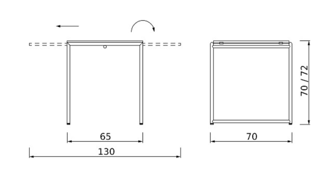 ClassiCon Jean Klapptisch