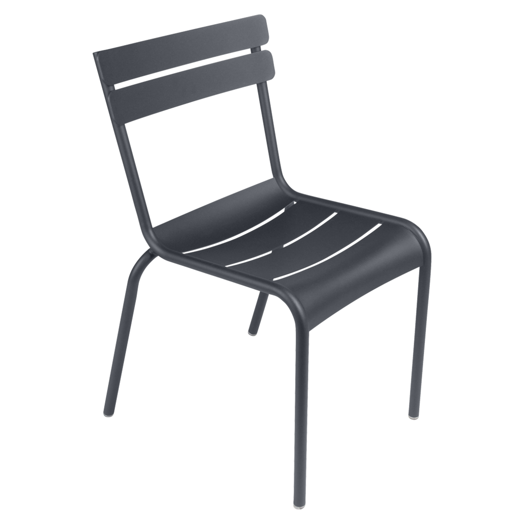 Fermob Luxembourg - Stuhl aus Stahl - 2er Set - Preis pro Stuhl - Anthrazit