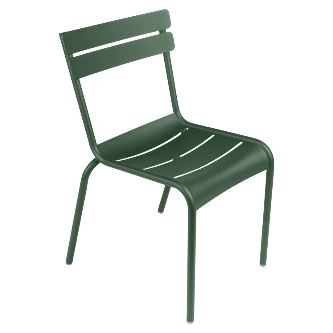 Fermob Luxembourg - Stuhl aus Stahl - 2er Set - Preis pro Stuhl - Zederngrün