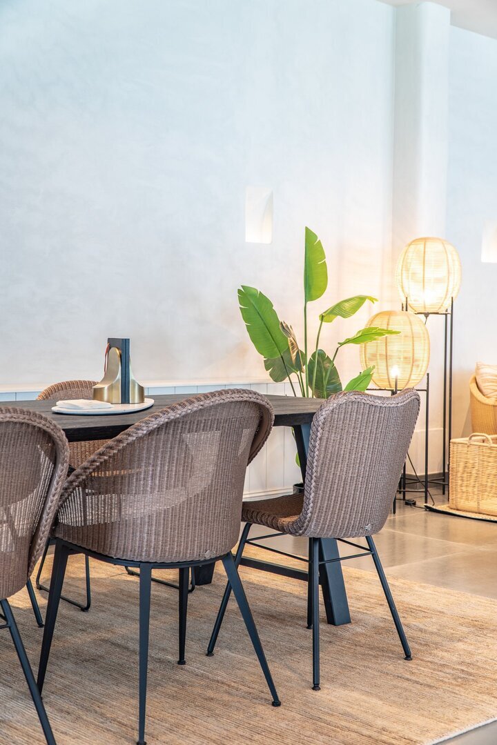 Vincent Sheppard Lily Dining Chair Steel A Base - 