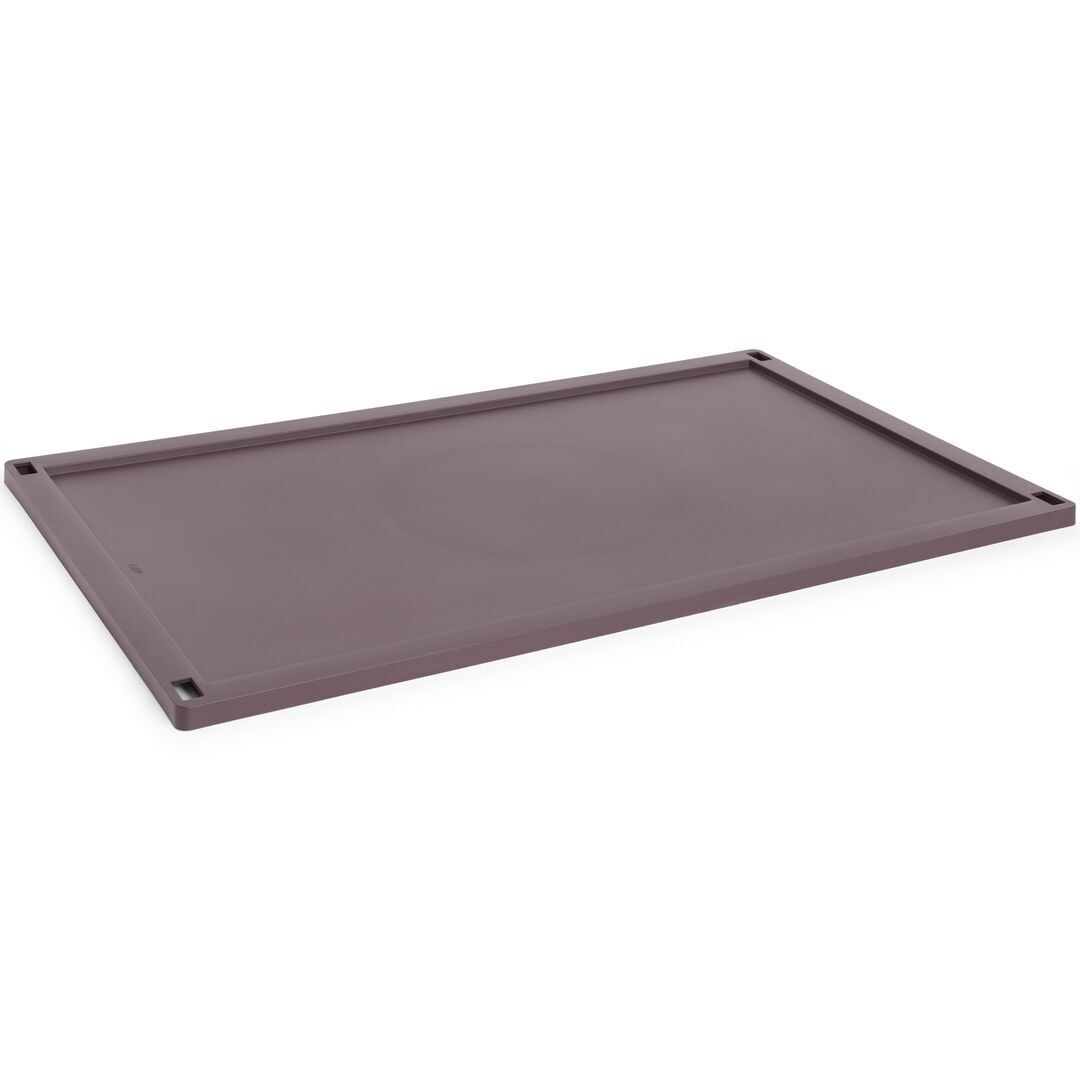 HAY Accessoires Colour Crate Lid Plastic XL von Hay Bordeaux