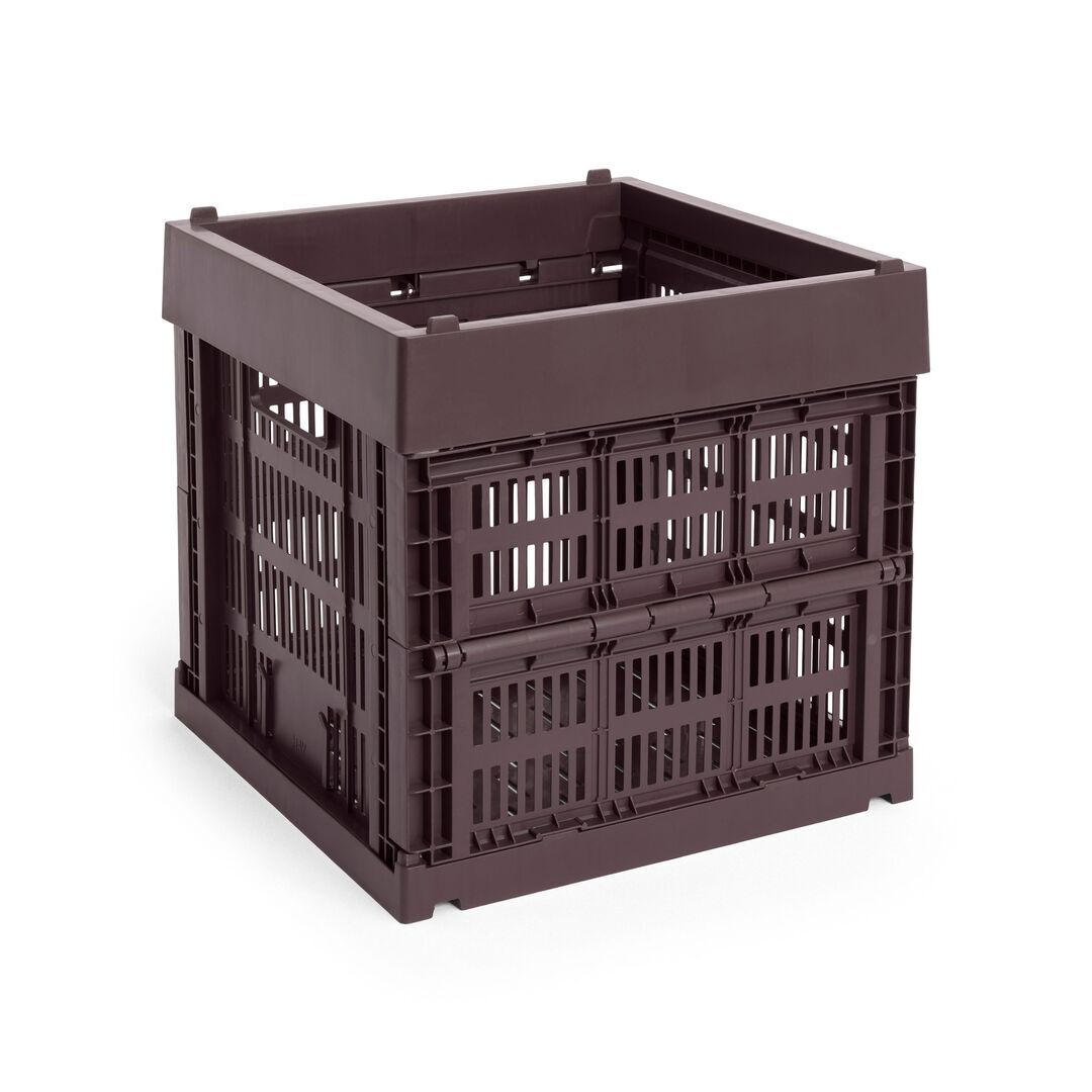 HAY Accessoires Colour Crate Cube von Hay Bordeaux