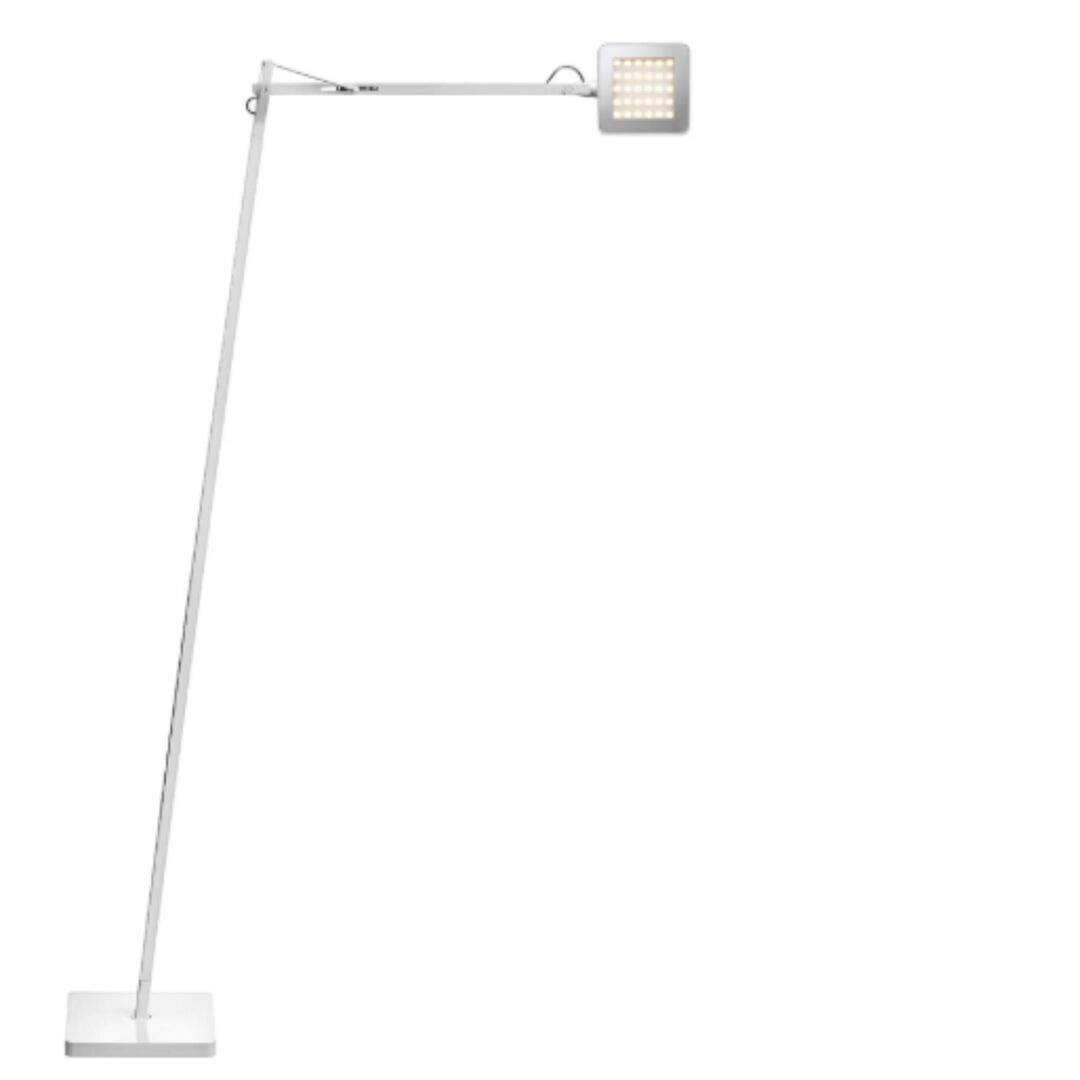 Flos Stehleuchte Kelvin LED von Flos  Hellrosa RAL 3015, inkl. LED, weiß
