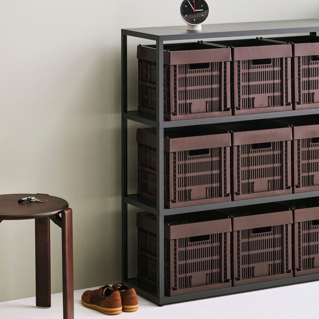 Aufbewahrungsbox Colour Crate Cube von Hay