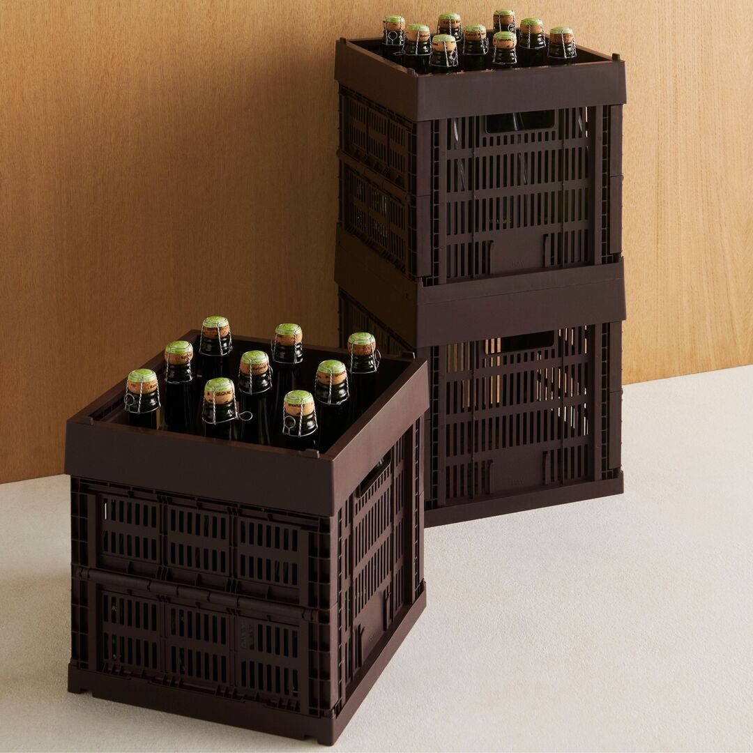 Aufbewahrungsbox Colour Crate Cube von Hay