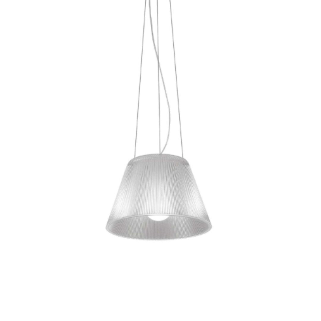 Flos Pendelleuchte Romeo Moon S1 von Flos  Transparent