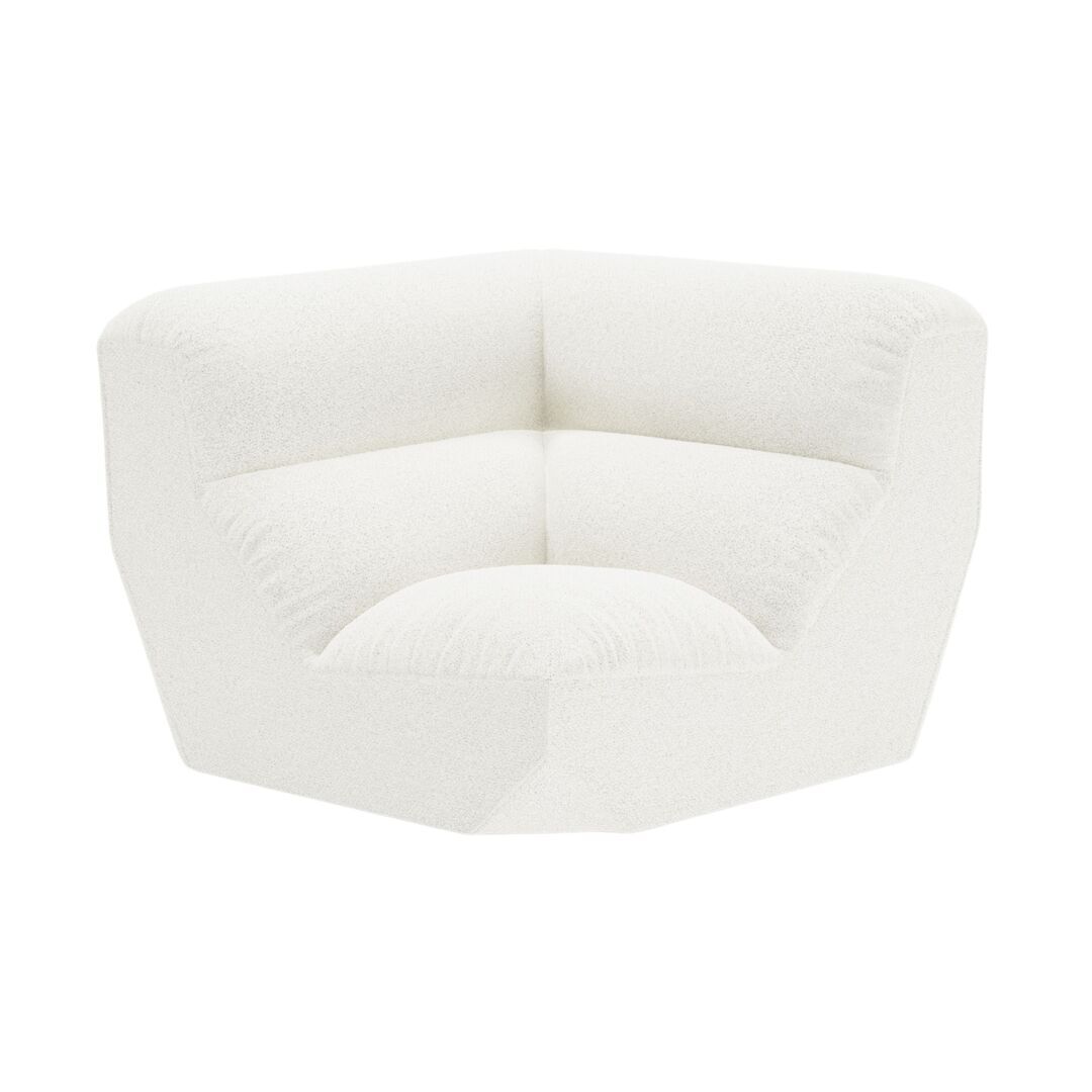 &Tradition Sofaeckmodul Hi Lo AV55 von &Tradition Creme 61229 - Grain