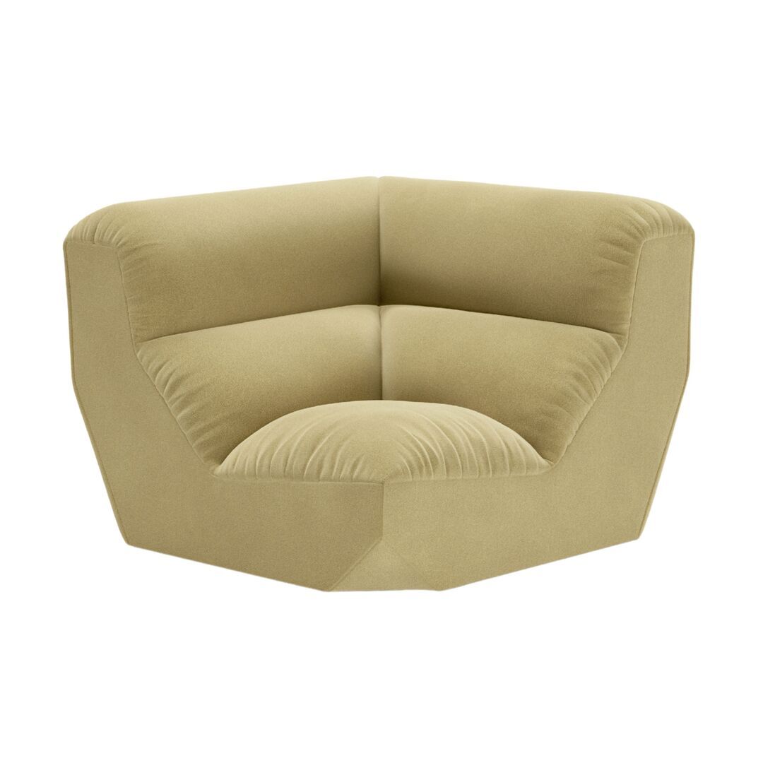 &Tradition Sofaeckmodul Hi Lo AV55 von &Tradition Khakigrün 0971 - Mylla
