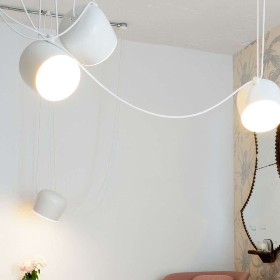 Flos Pendelleuchte Aim Set von Flos  Weiss-2