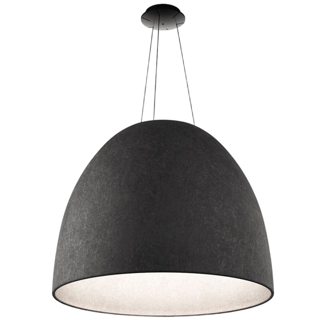 Artemide Artemide Nur 1618 Acoustic White Integralis Pendelleuchte Grau
