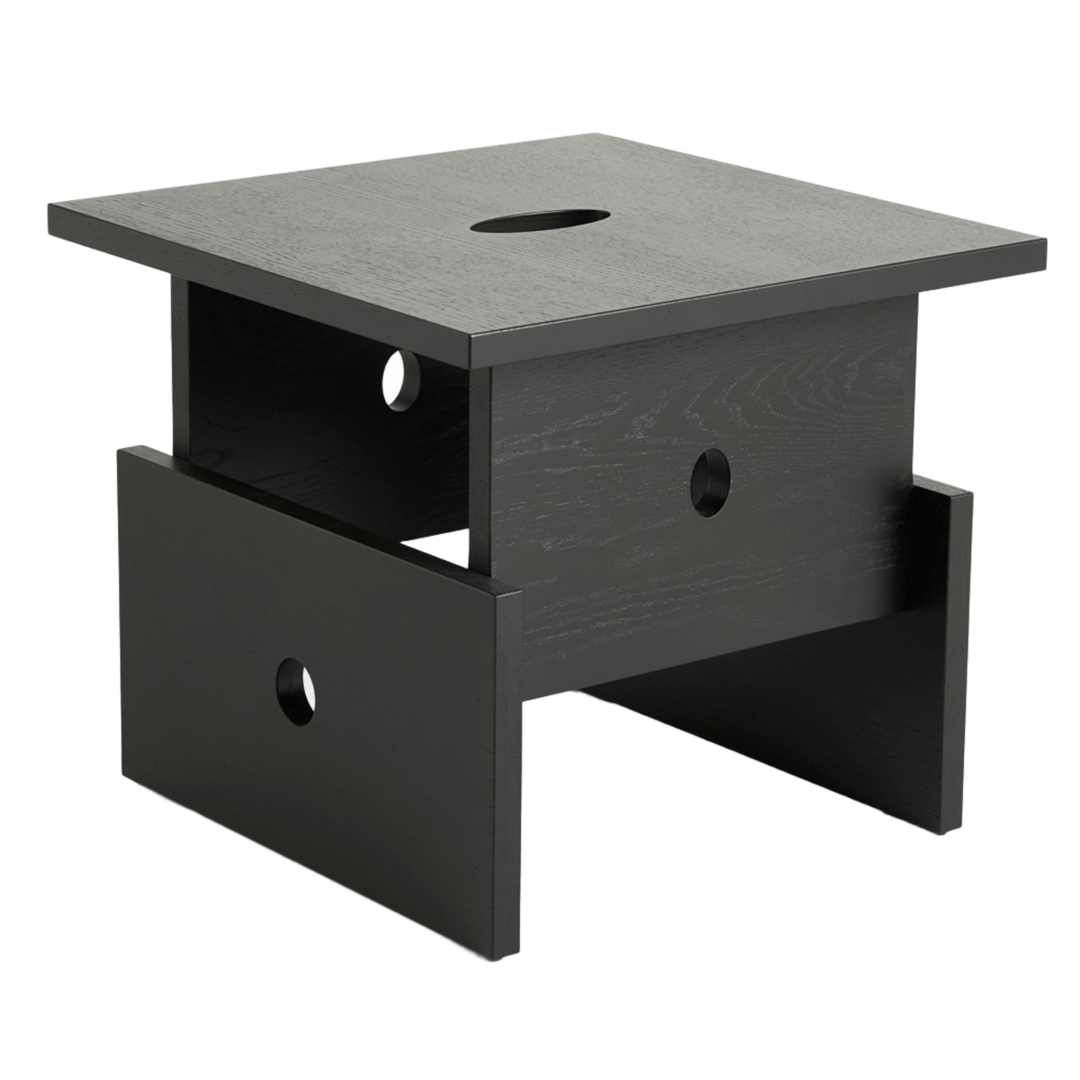 HAY Living Hay Wood Box Coffee Table Eiche schwarz gebeizt