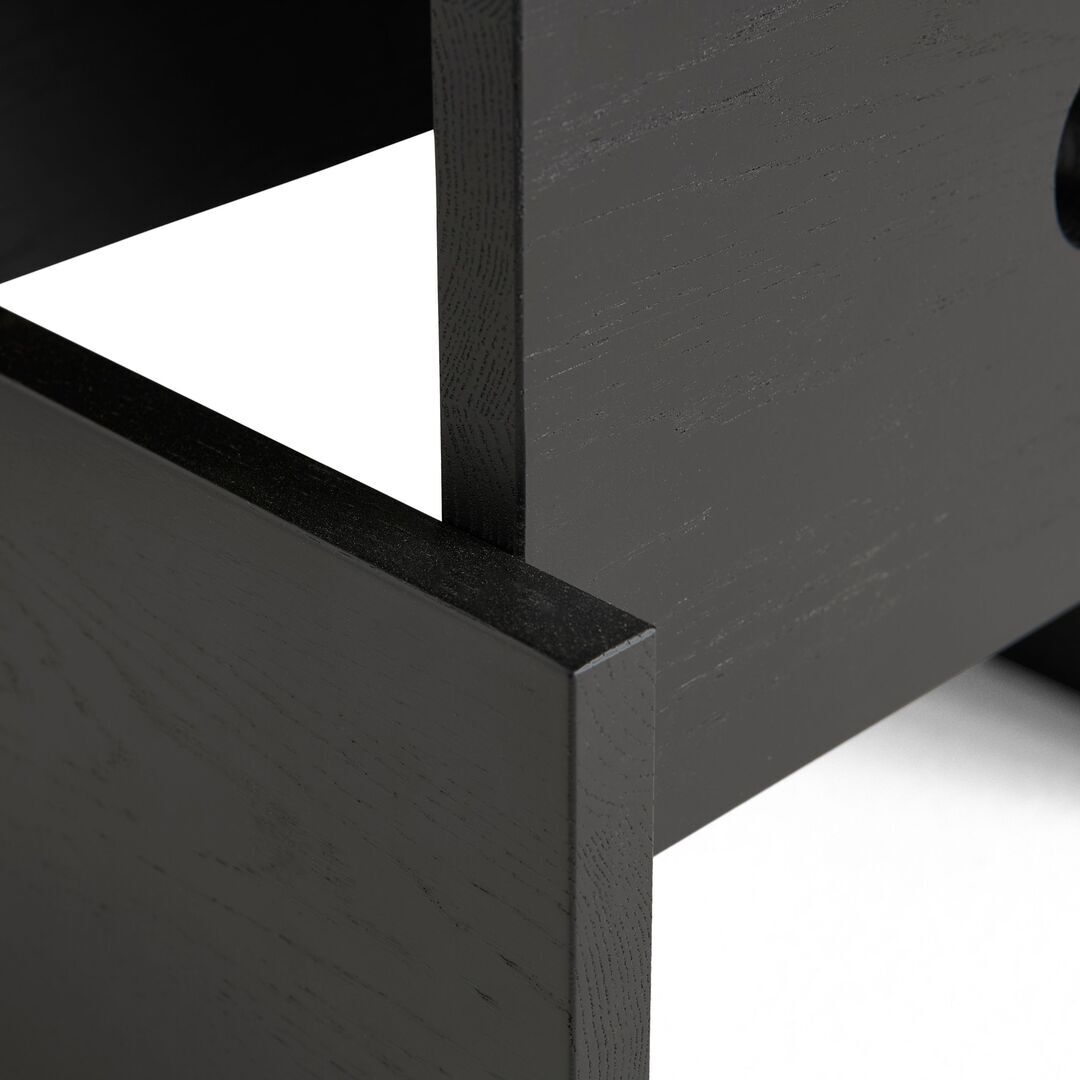 HAY Living Hay Wood Box Coffee Table Eiche schwarz gebeizt