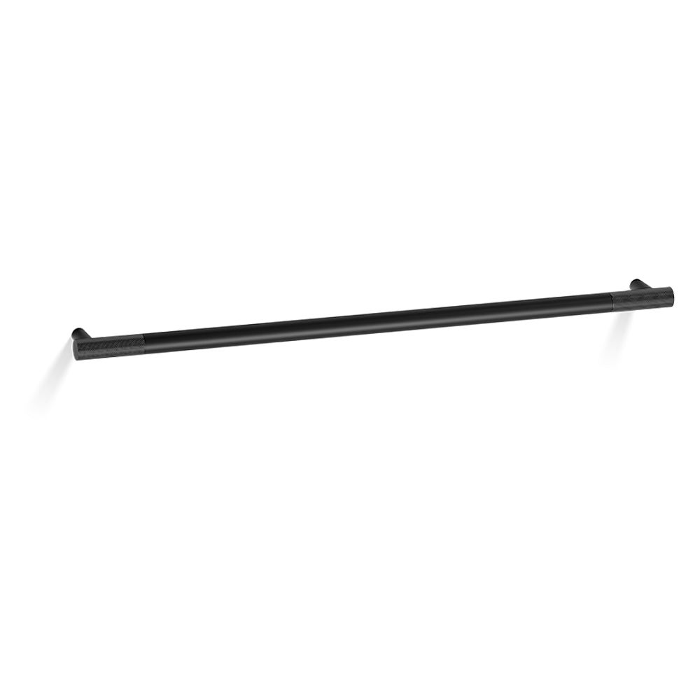 Decor Walther Handtuchstange Club HTE60 - Schwarz matt/Schwarz matt