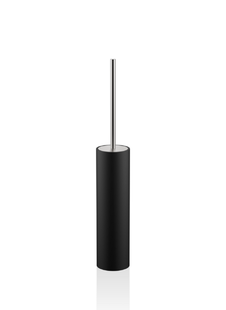 Decor Walther STONE WC Bürstengarnitur STONE SBG - schwarz matt / edelstahl matt