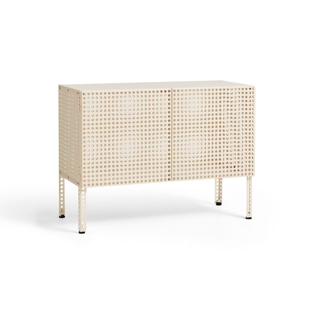 HAY Living Hay Perforated Cabinet Floor Eggshell, Klein
