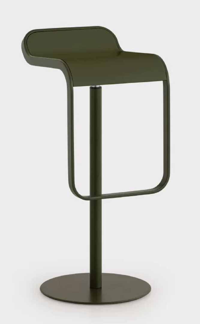 Lapalma Lem 80 Fix Hocker / Barhocker - Pulverlackiert - 24 Oliva