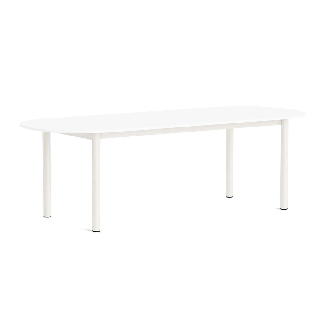 HAY Living Länglicher Esstisch Annex von Hay L: 240 cm, Laminate White, Cream white