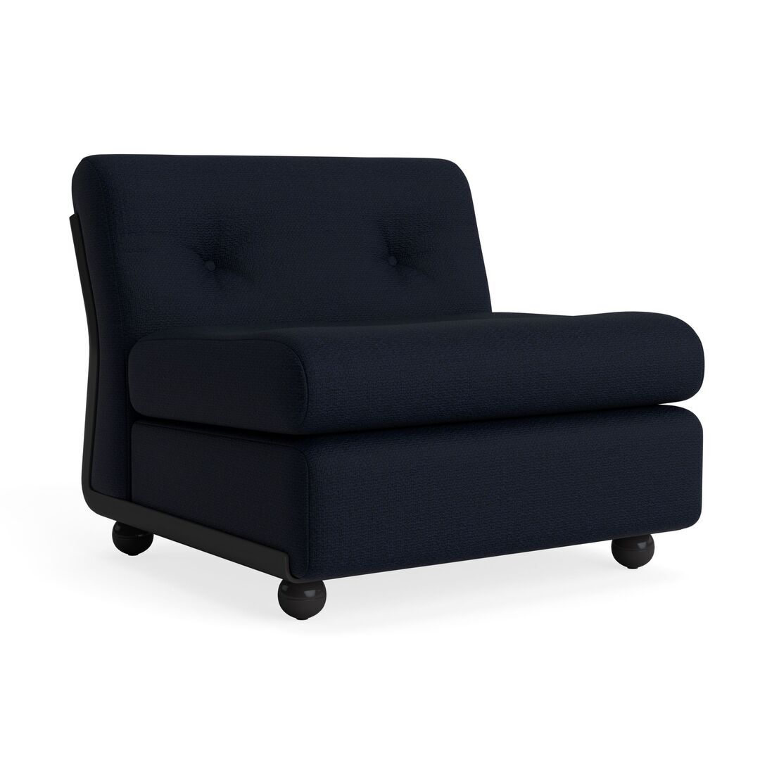 HAY Living Hay Amanta 1 Seater Anthracite, Maglia - Blue Black