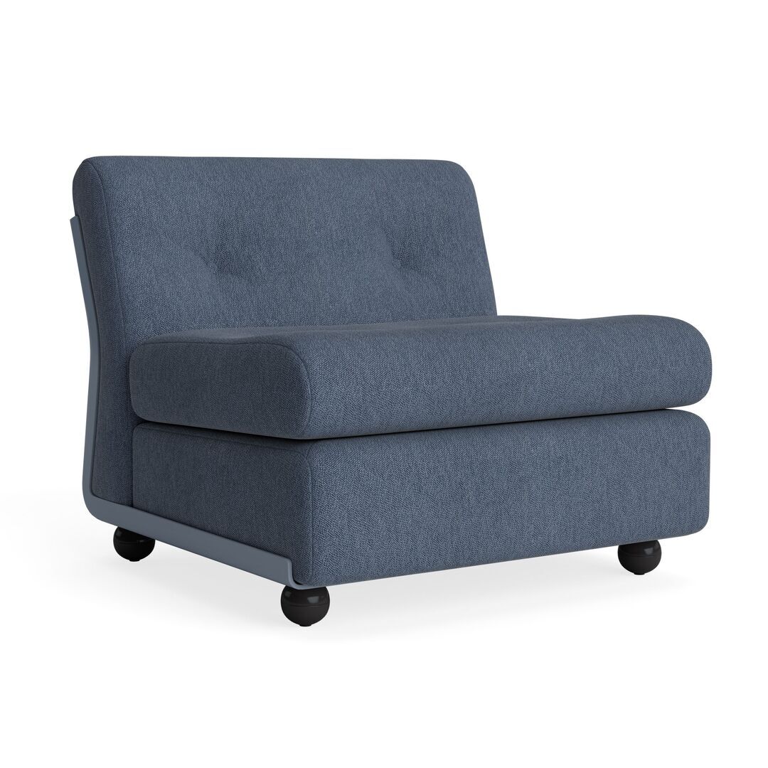 HAY Living Hay Amanta 1 Seater Frost blue, Turf - Blue Grey