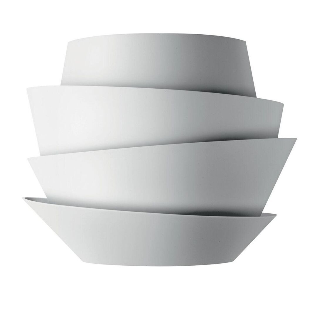 Foscarini Wandleuchte Le Soleil von Foscarini Hellrosa RAL 3015, Weiss, Weiss / Weiss