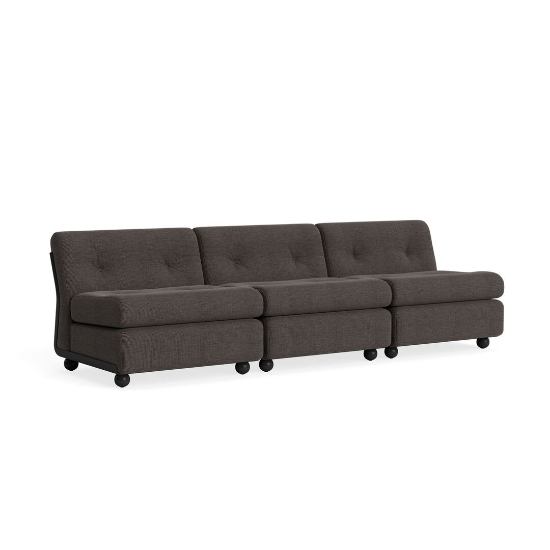 HAY Living Hay Amanta 3 Seater Anthracite, Yuma - 1010