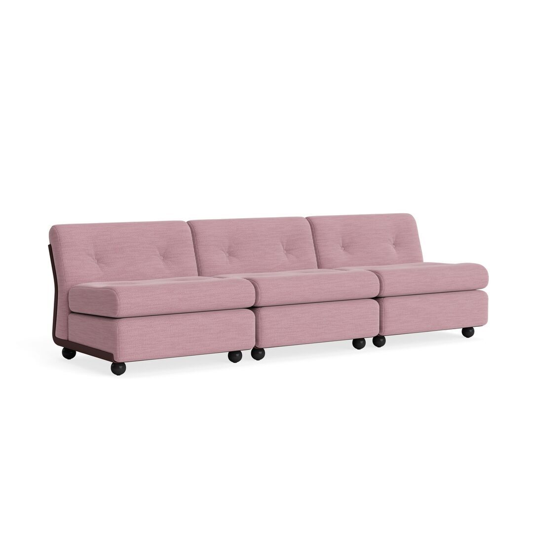 HAY Living Hay Amanta 3 Seater Burgundy Red, Yuma - 1851