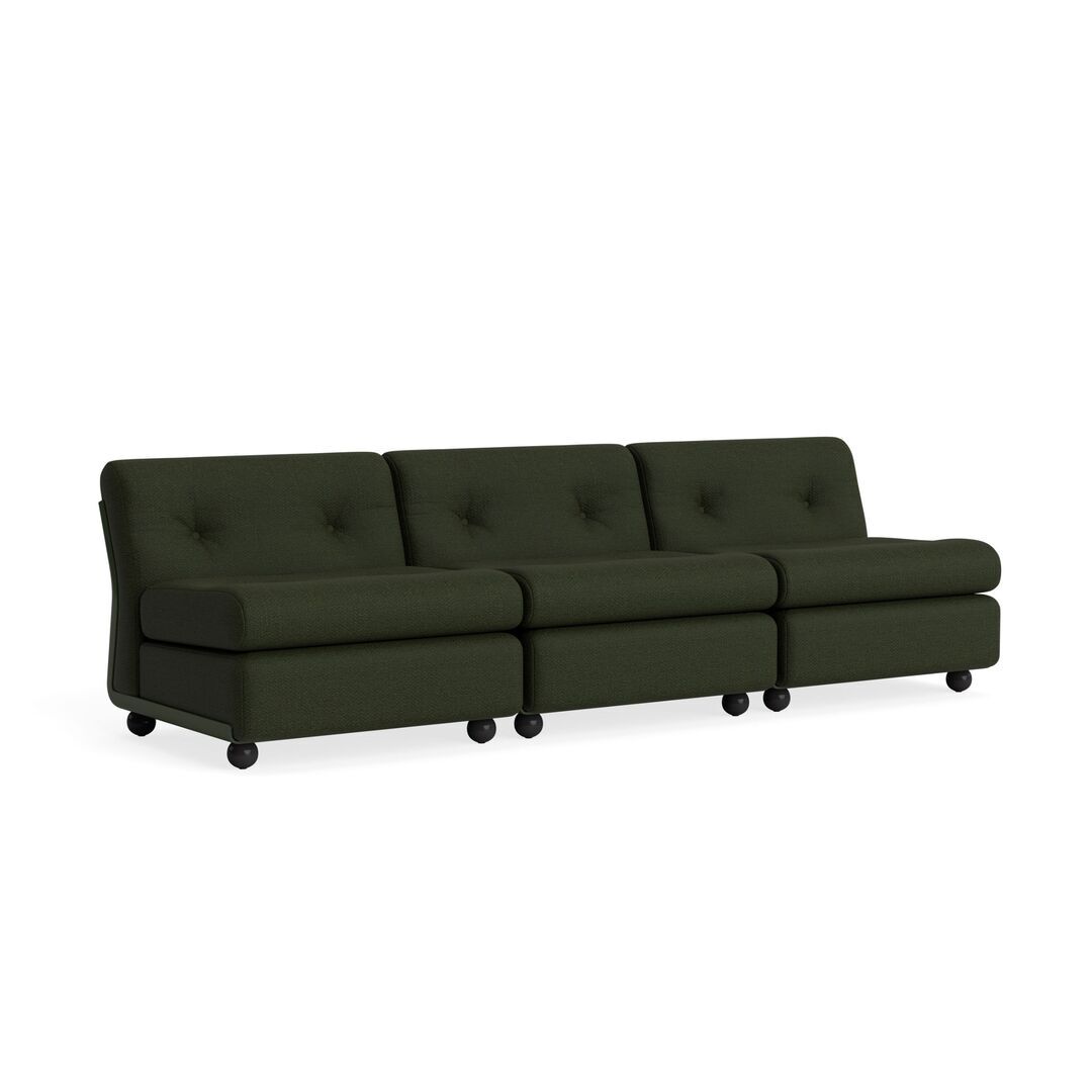 HAY Living Hay Amanta 3 Seater Bottle green, Maglia - Dark Green