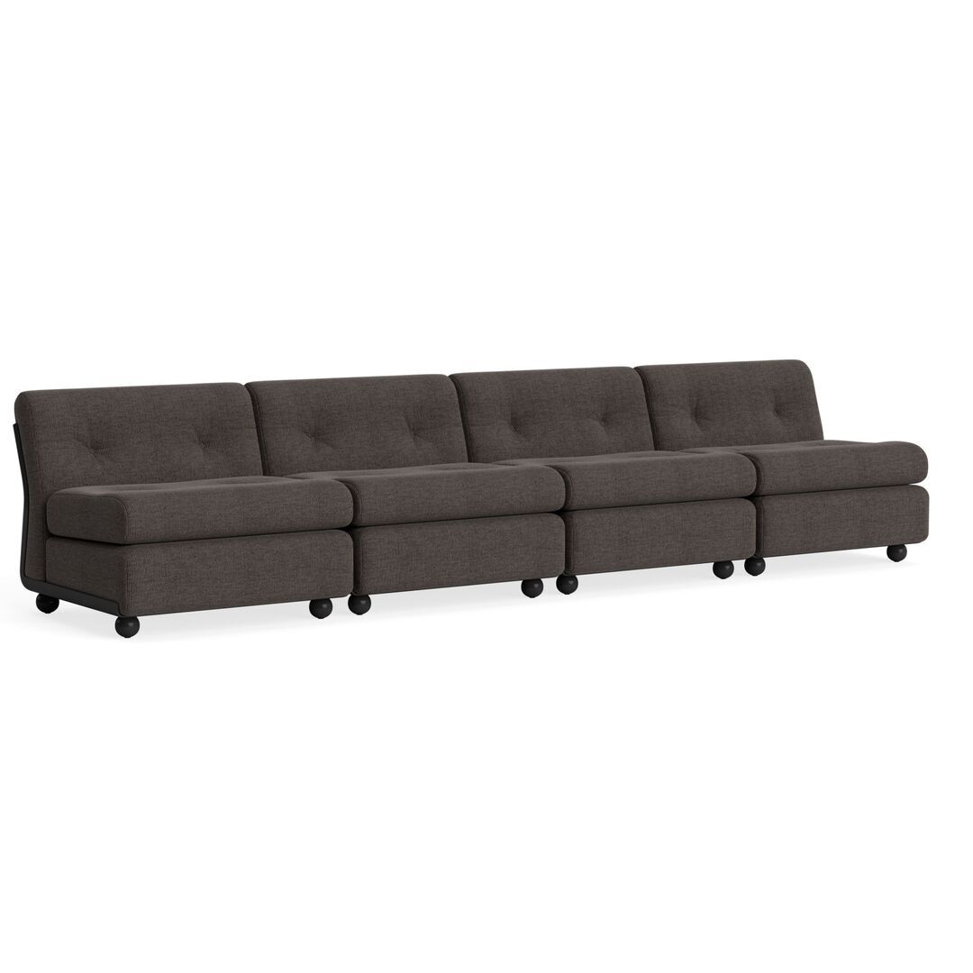 HAY Living Hay Amanta 4 Seater Anthracite, Yuma - 1010