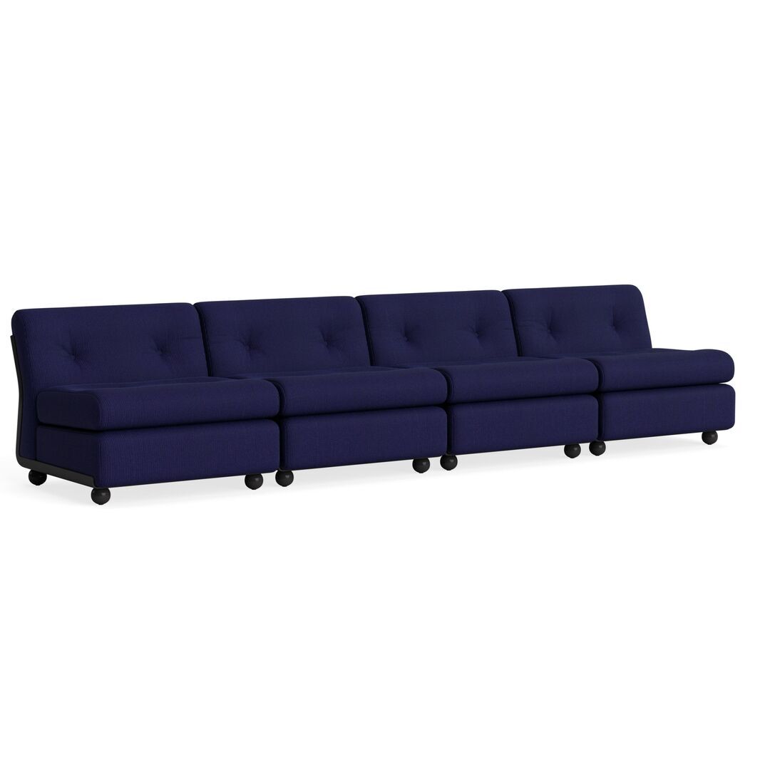 HAY Living Hay Amanta 4 Seater Anthracite, Yuma - 1477