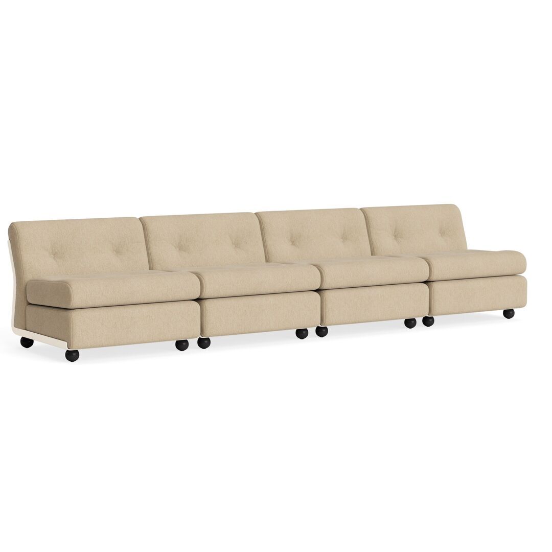 HAY Living Hay Amanta 4 Seater Cream, Turf - Sand
