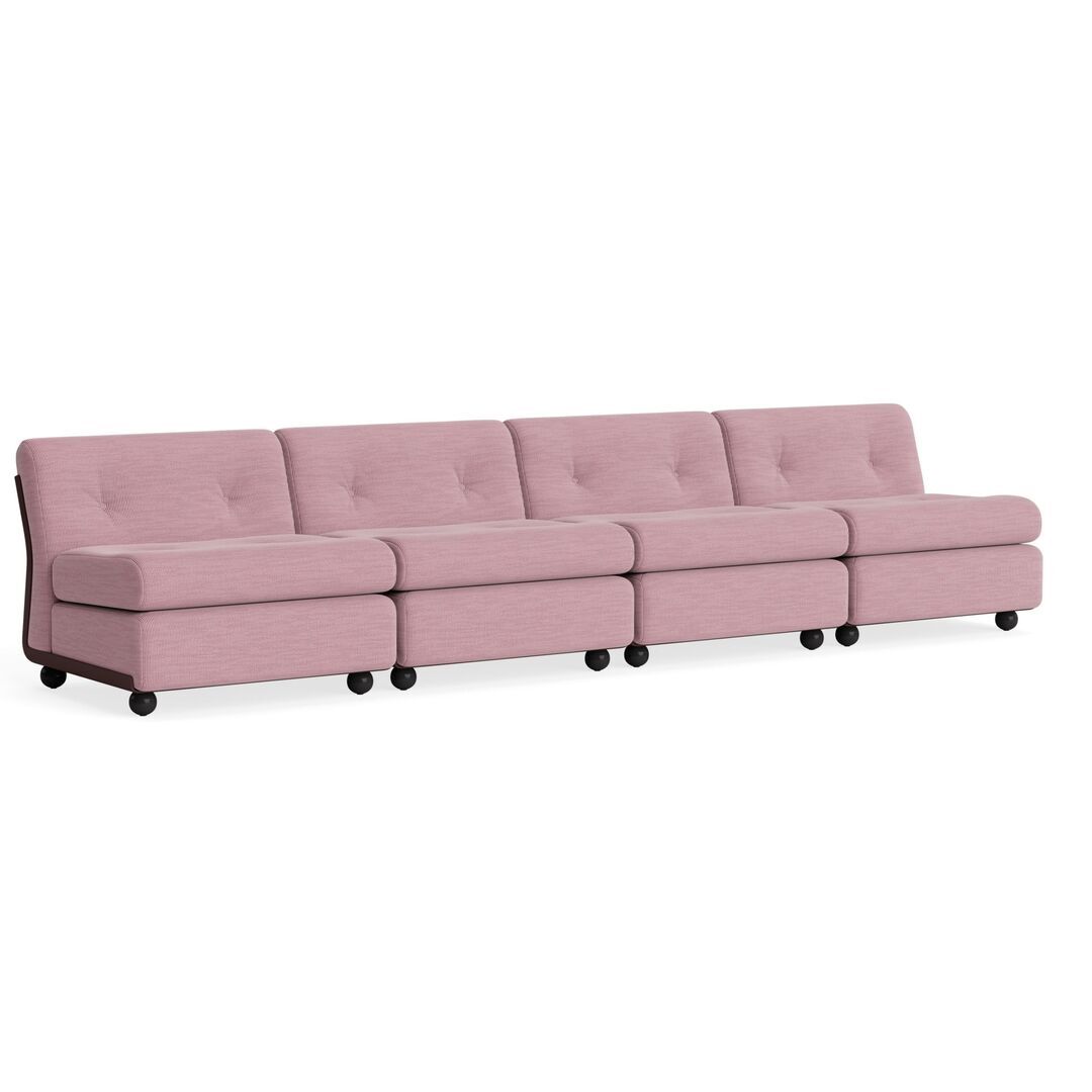 HAY Living Hay Amanta 4 Seater Burgundy Red, Yuma - 1851