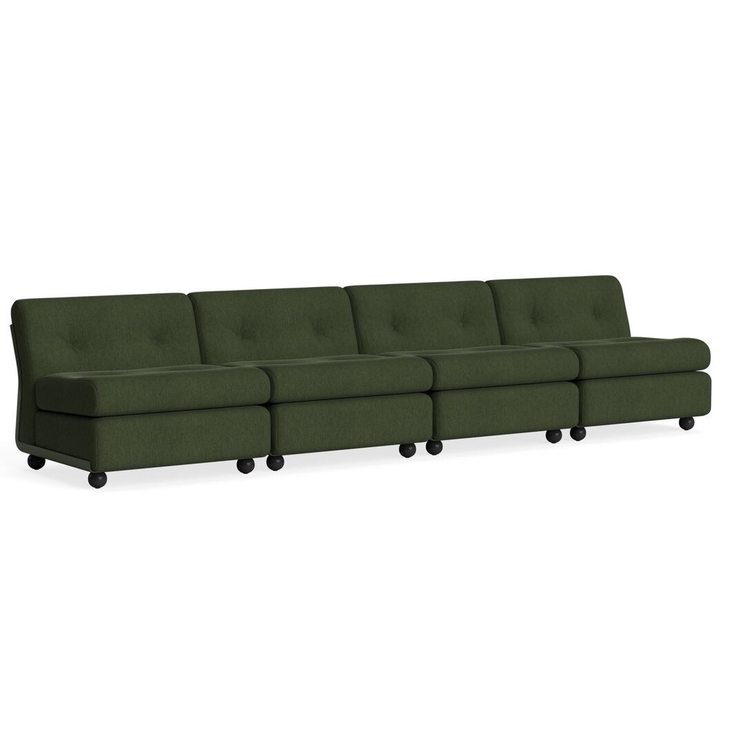 HAY Living Hay Amanta 4 Seater Bottle green, Turf - Dark Green