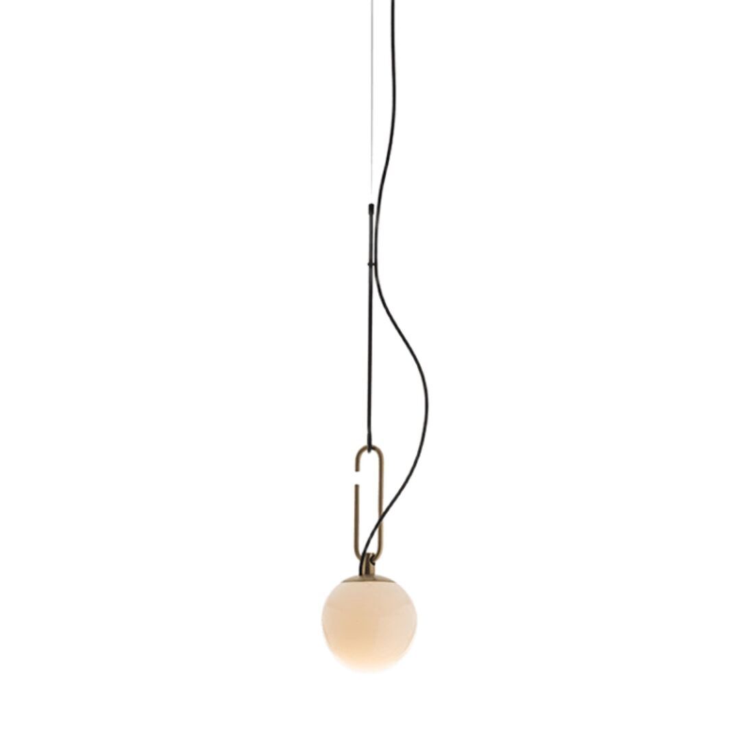Artemide Artemide nh 14 Suspension Schwarz / Messing