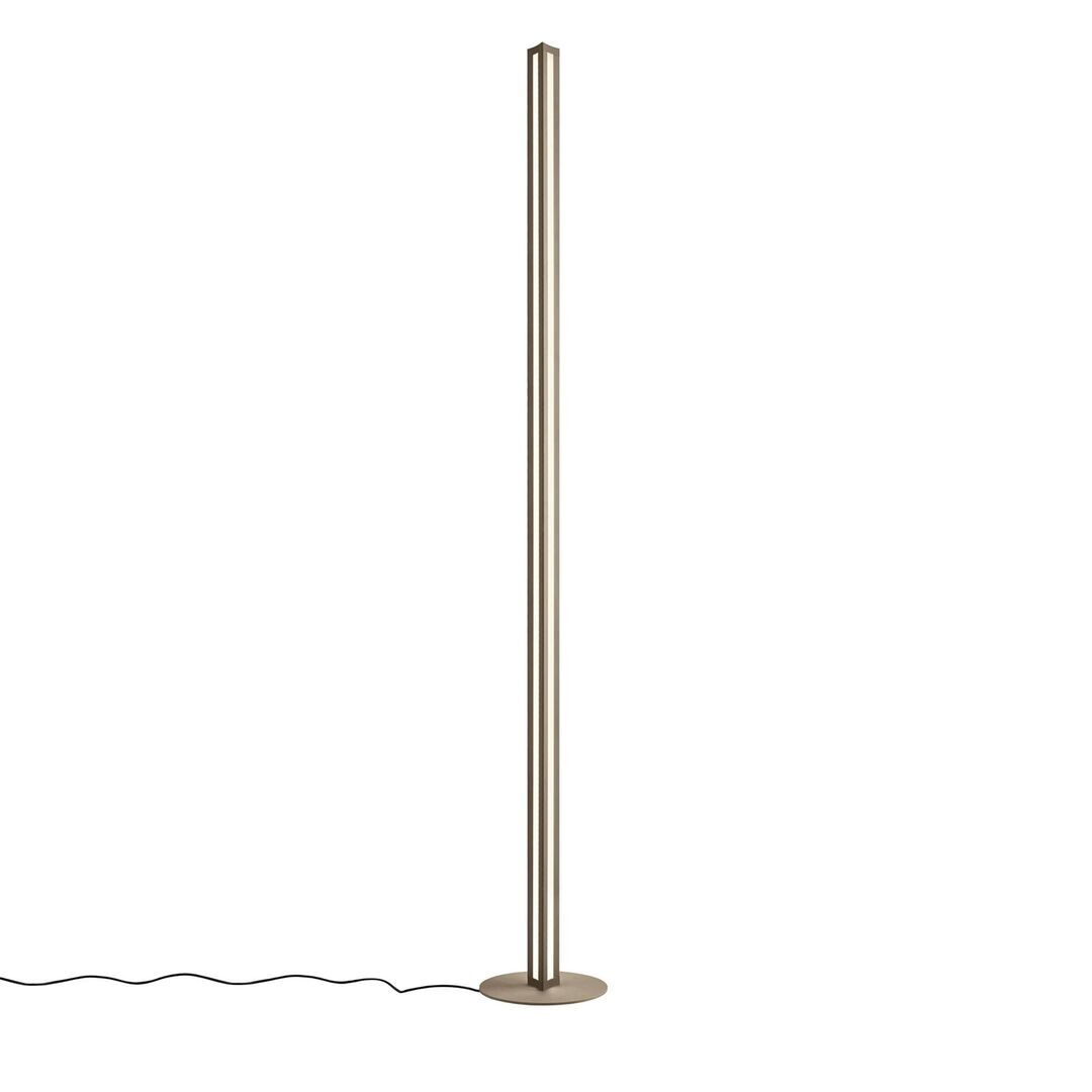 Foscarini Stehleuchte Chiaroscura Terra Boden von Foscarini  Titanio