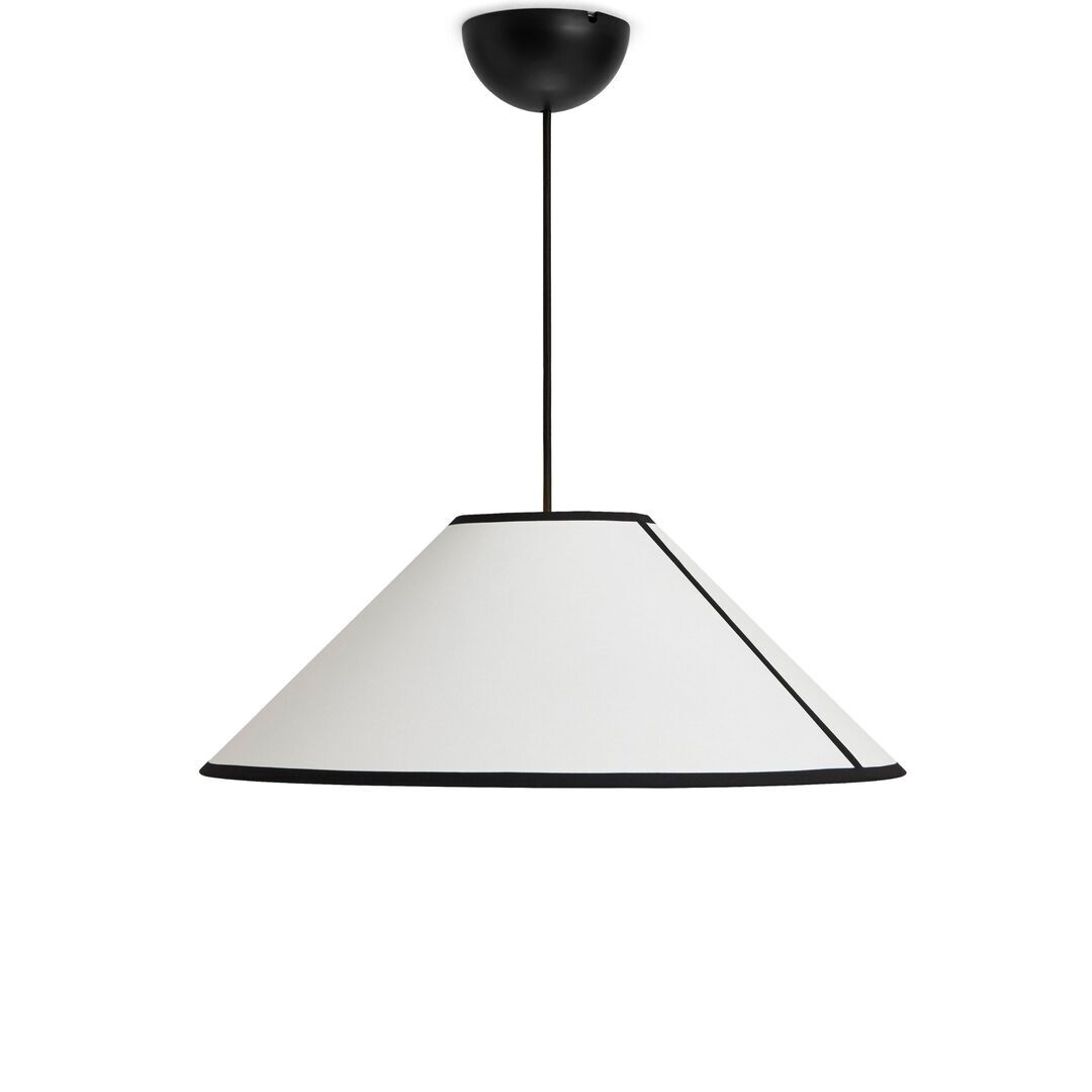HAY Living Archetypische Pendelleuchte Ava Cone von Hay B: 50 cm / T: 50 cm / H: 18.5 cm