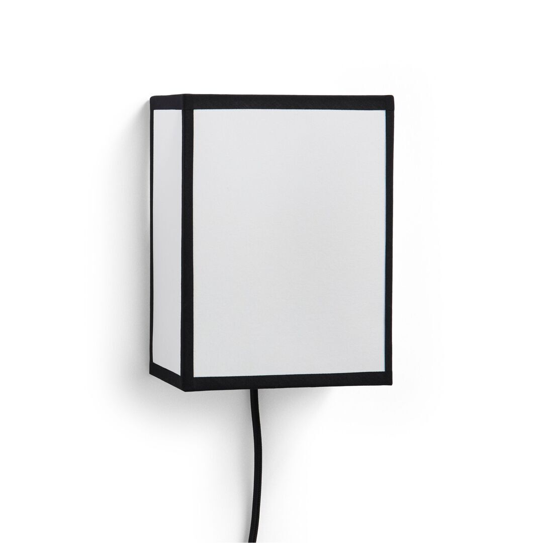 HAY Living Archetypische Wandleuchte Ava Square von Hay Weiss