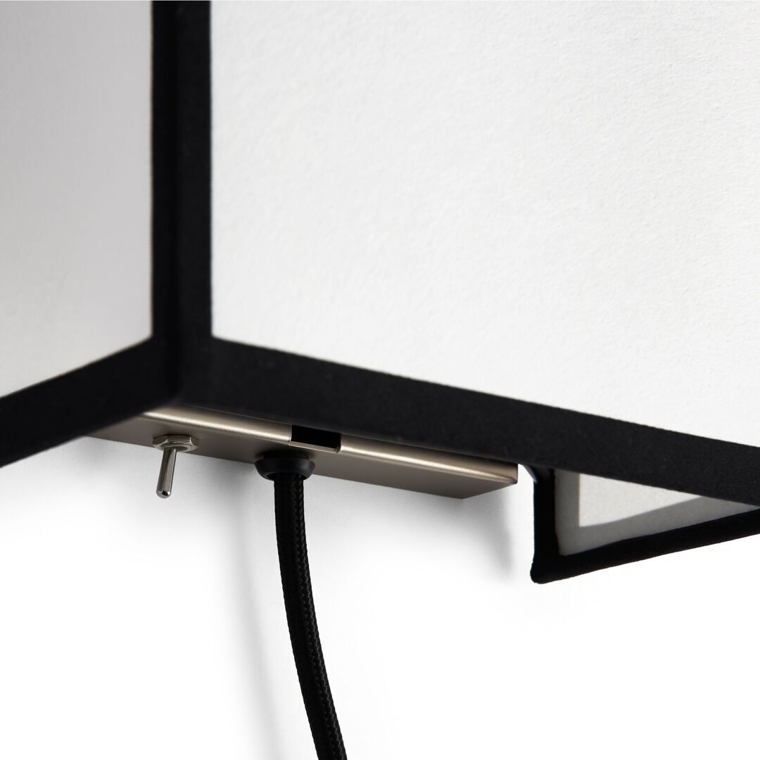 HAY Living Archetypische Wandleuchte Ava Square von Hay Weiss